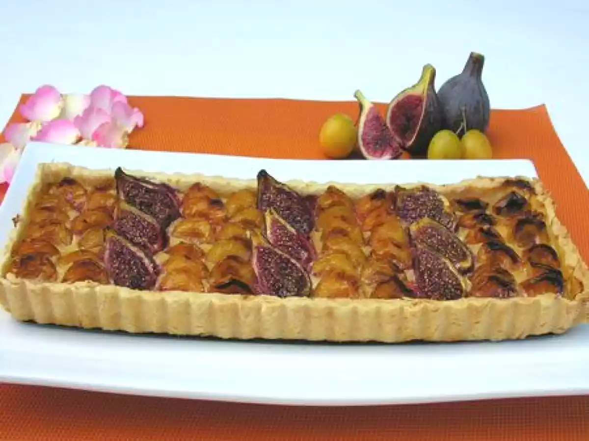 Tarte aux Mirabelles et aux Figues