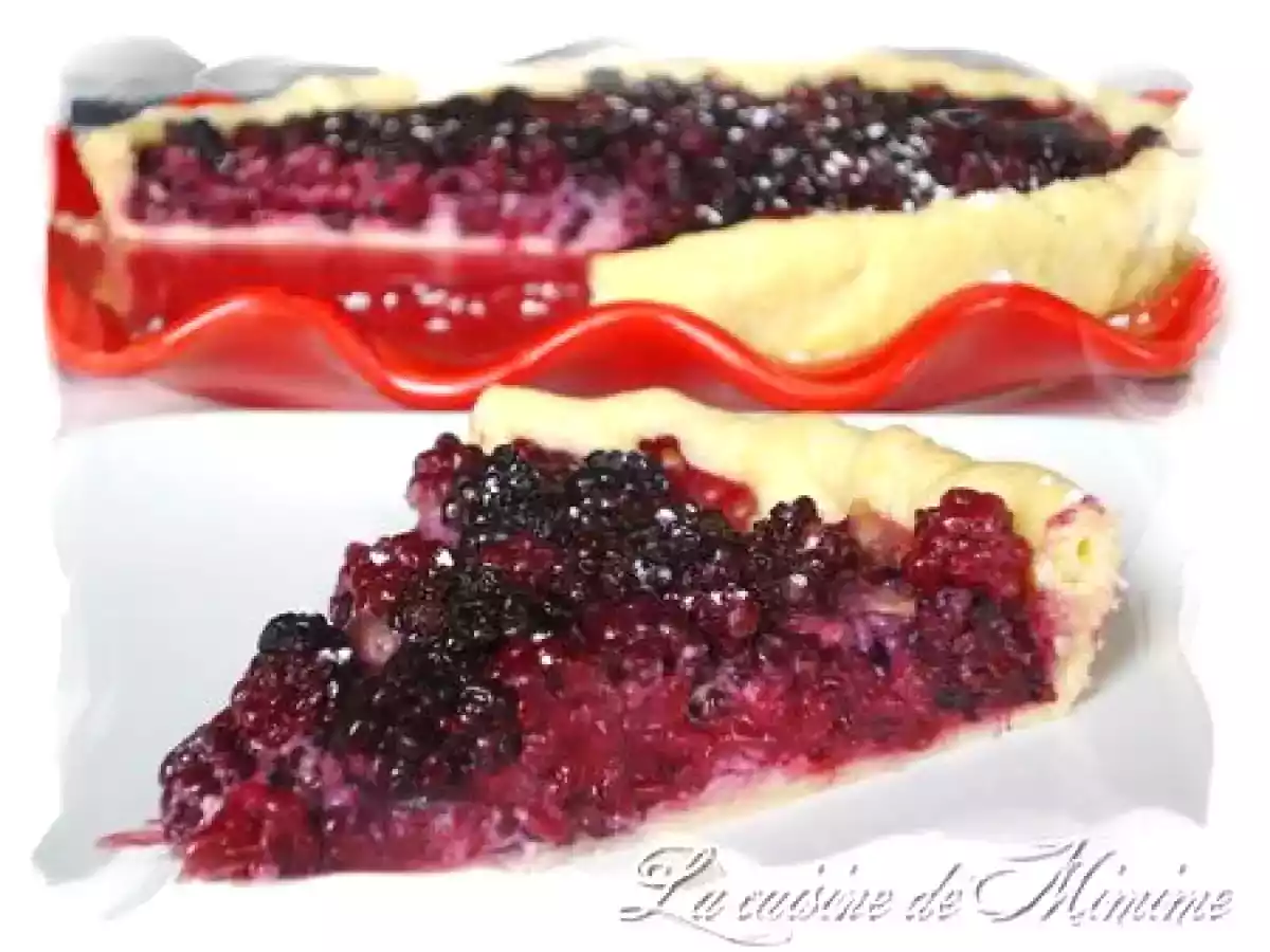 Tarte aux mûres