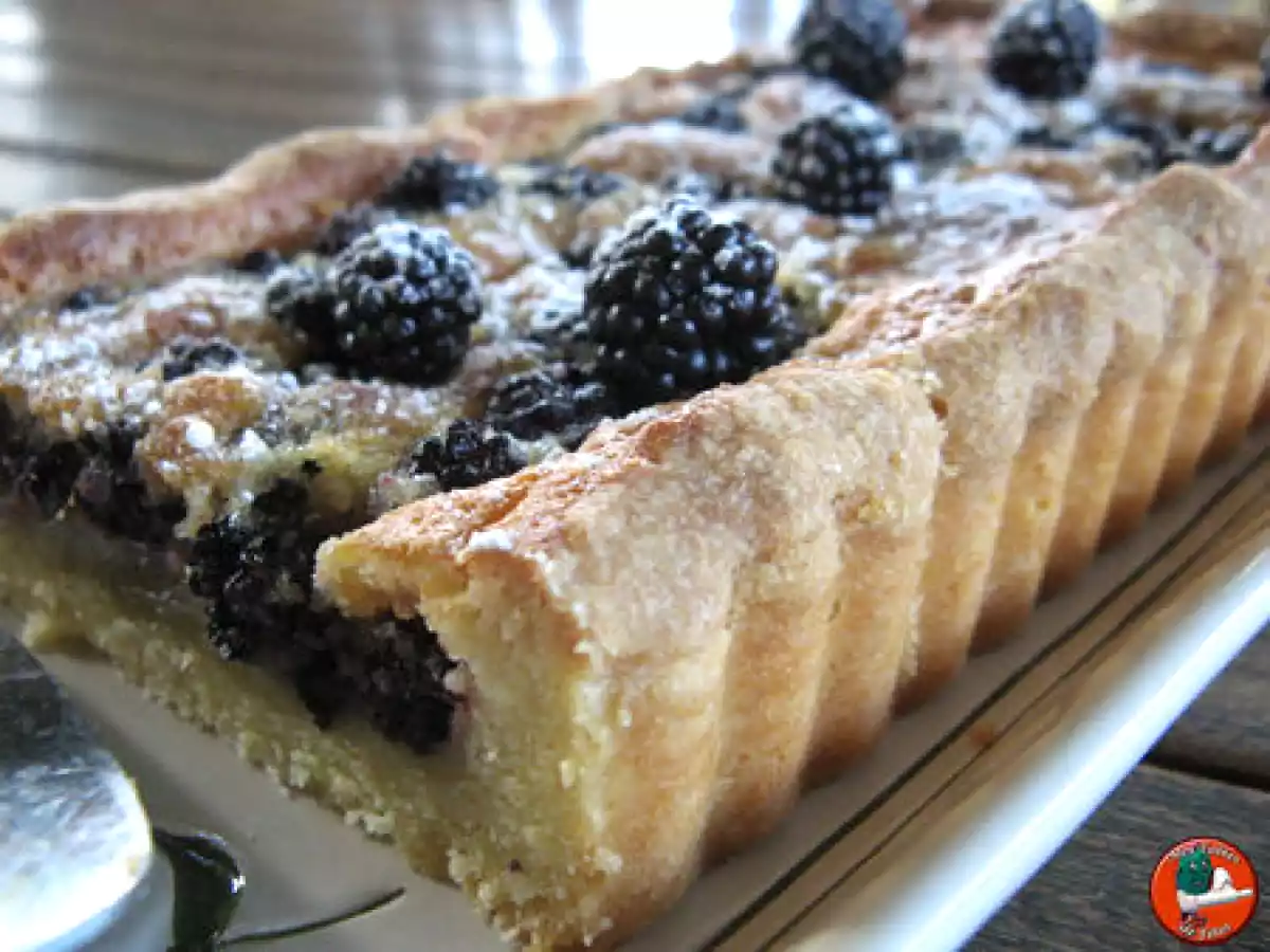 Tarte aux mûres crème d'amande