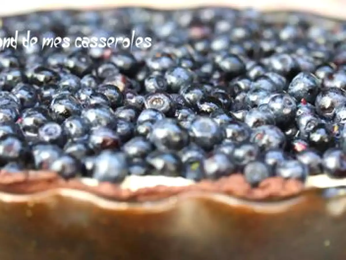Tarte aux myrtilles - photo 2