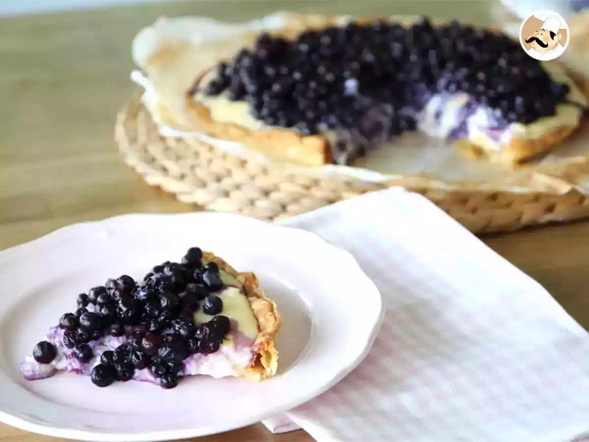 Tarte aux myrtilles savoureuse - photo 2