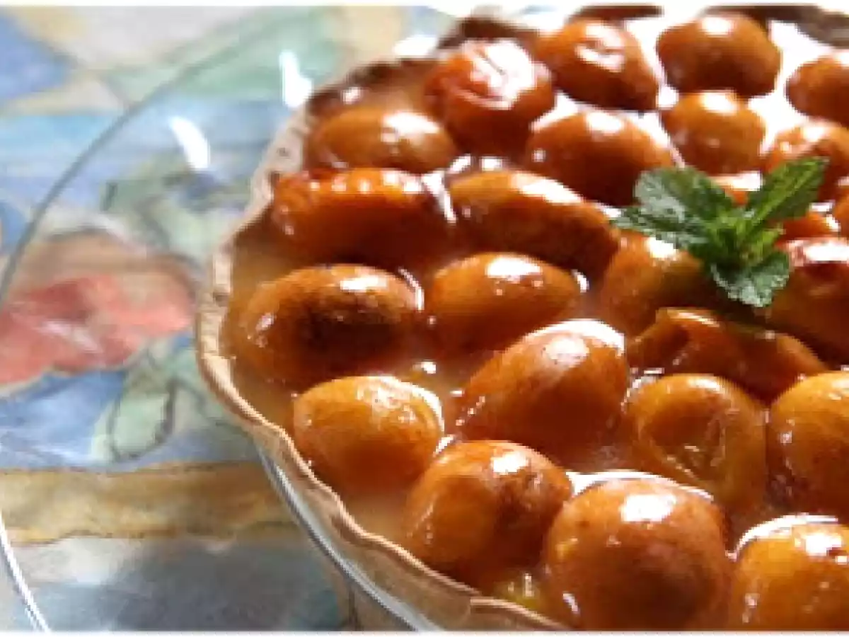 Tarte aux nèfles du Japon