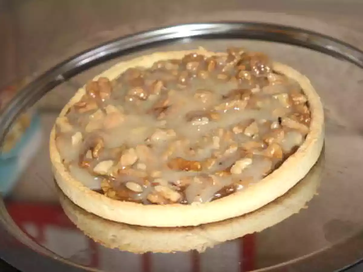 Tarte aux noix creme de marron et sirop d'érable