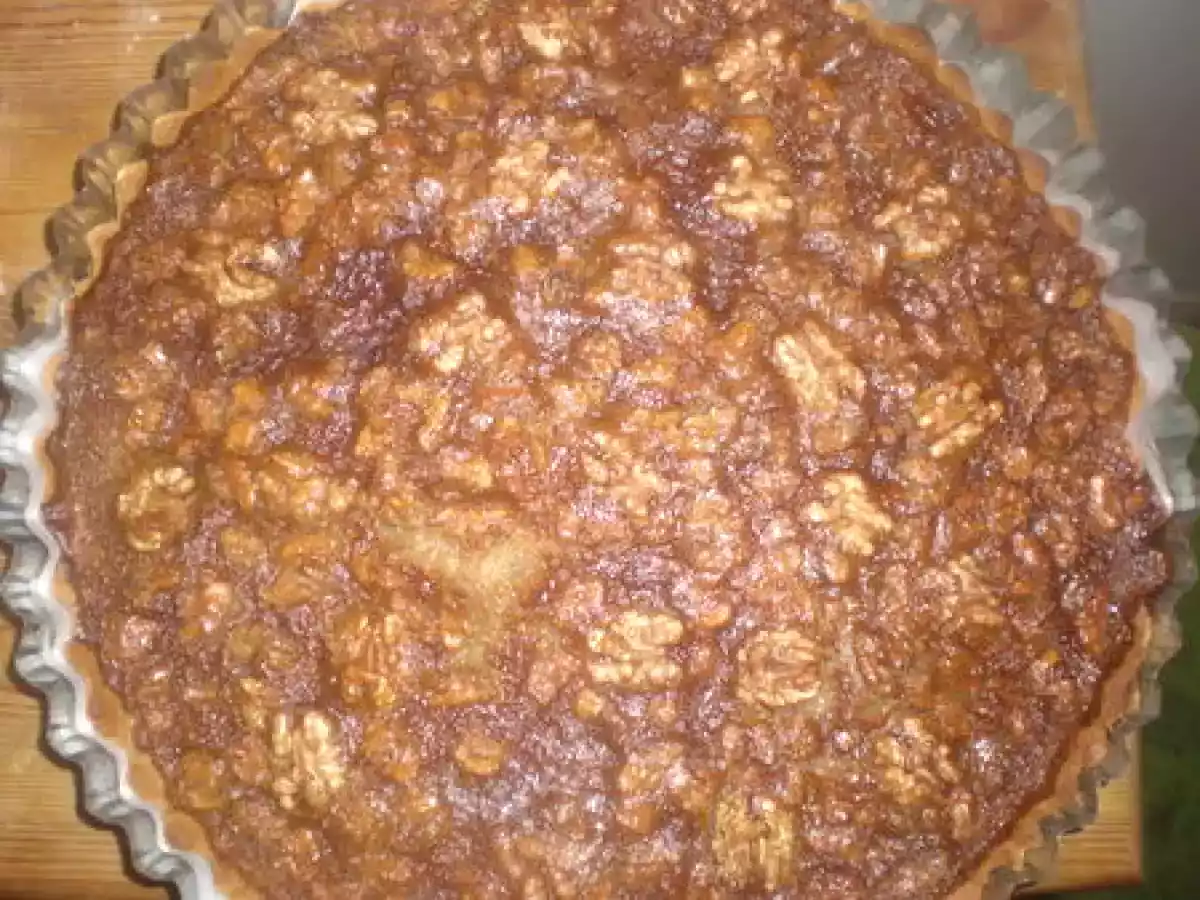 TARTE AUX NOIX ET A L'ORANGE