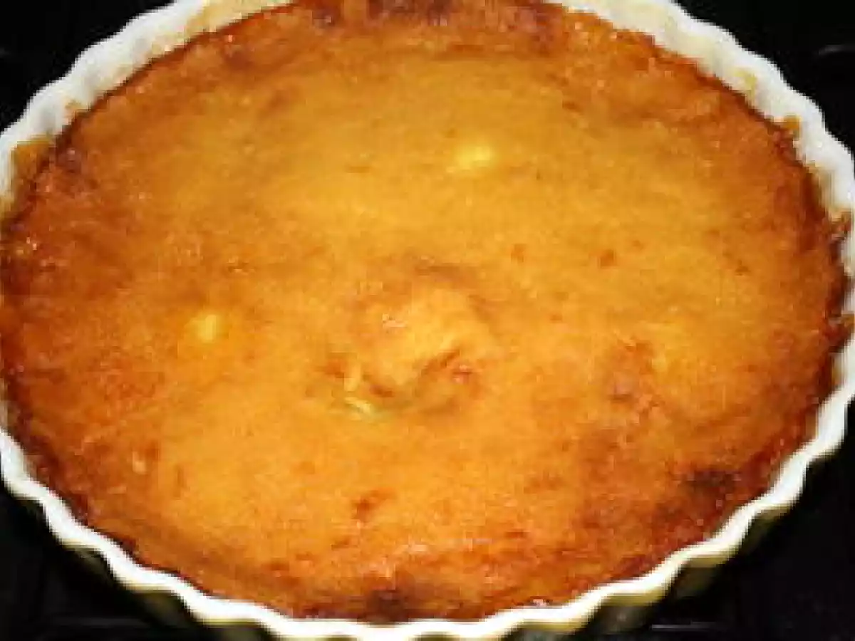 Tarte aux oeufs sans pâte