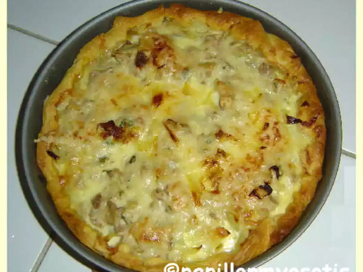 TARTE AUX OIGNONS ET THON - photo 4