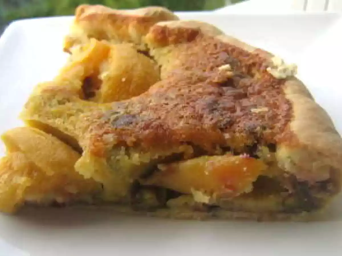 tarte aux peches et aux pistaches à la cassonade - photo 2