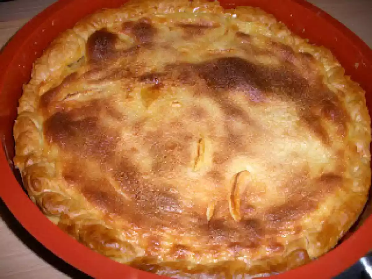 Tarte aux poireaux et tarte normande pour le salon du blog culinaire - photo 2