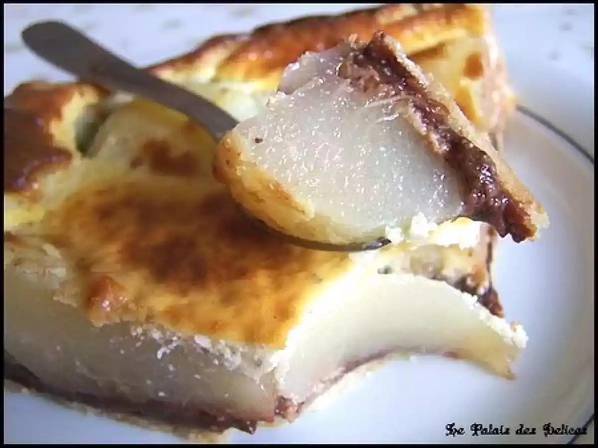 Tarte aux poires et nutella ... exquise douceur ! - photo 3