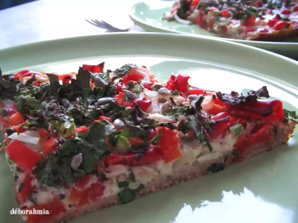 Tarte aux poivrons et au persil - photo 2