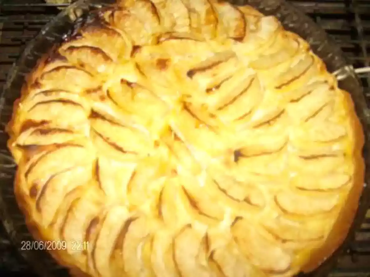 TARTE aux Pommes à la crème de yaourt