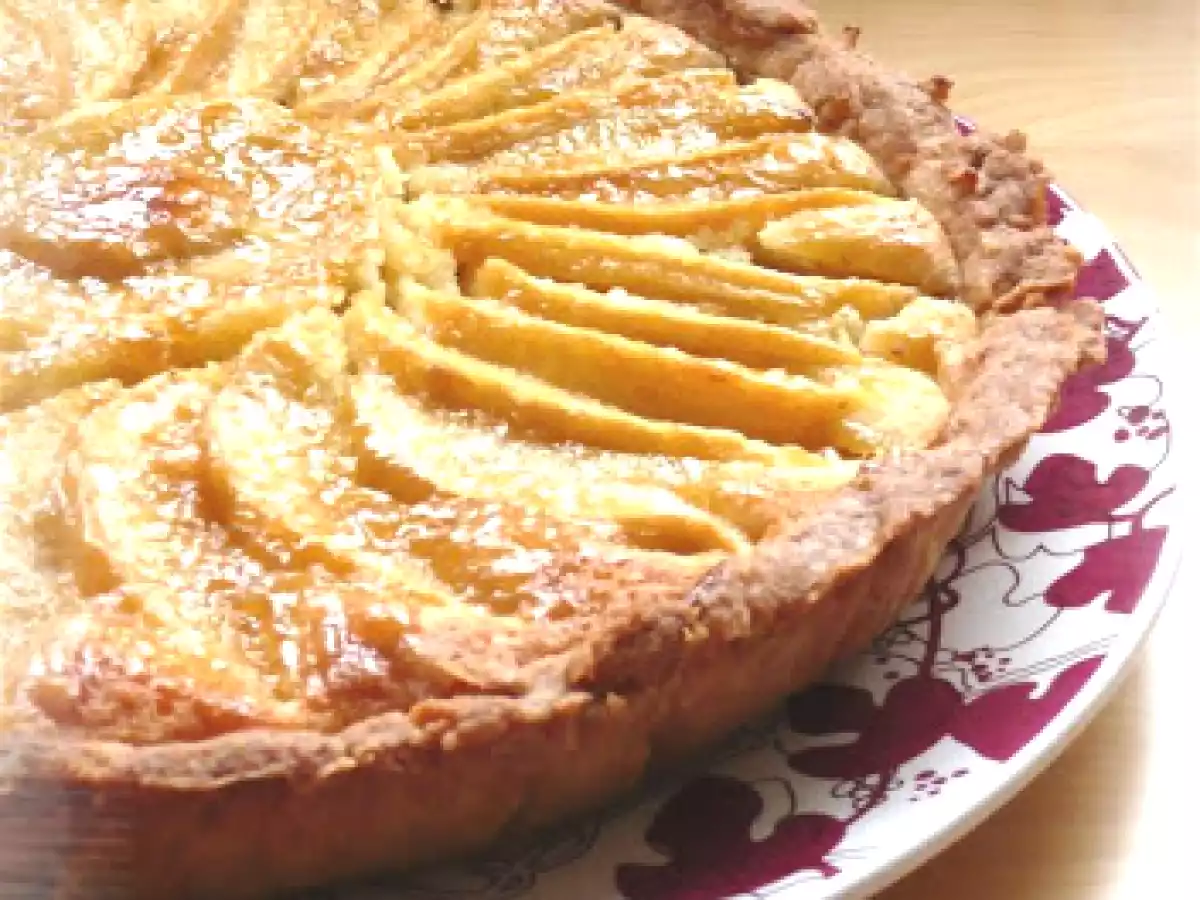 Tarte aux pommes & à la frangipane