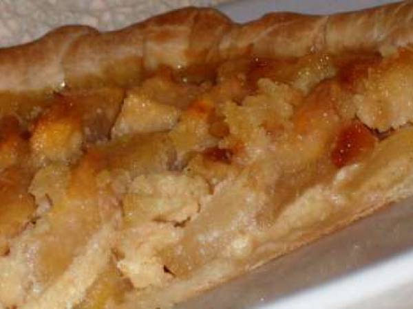 TARTE AUX POMMES AMANDES ET MARSALA