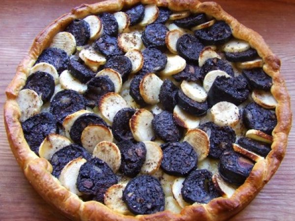 Tarte Au Boudin Noir