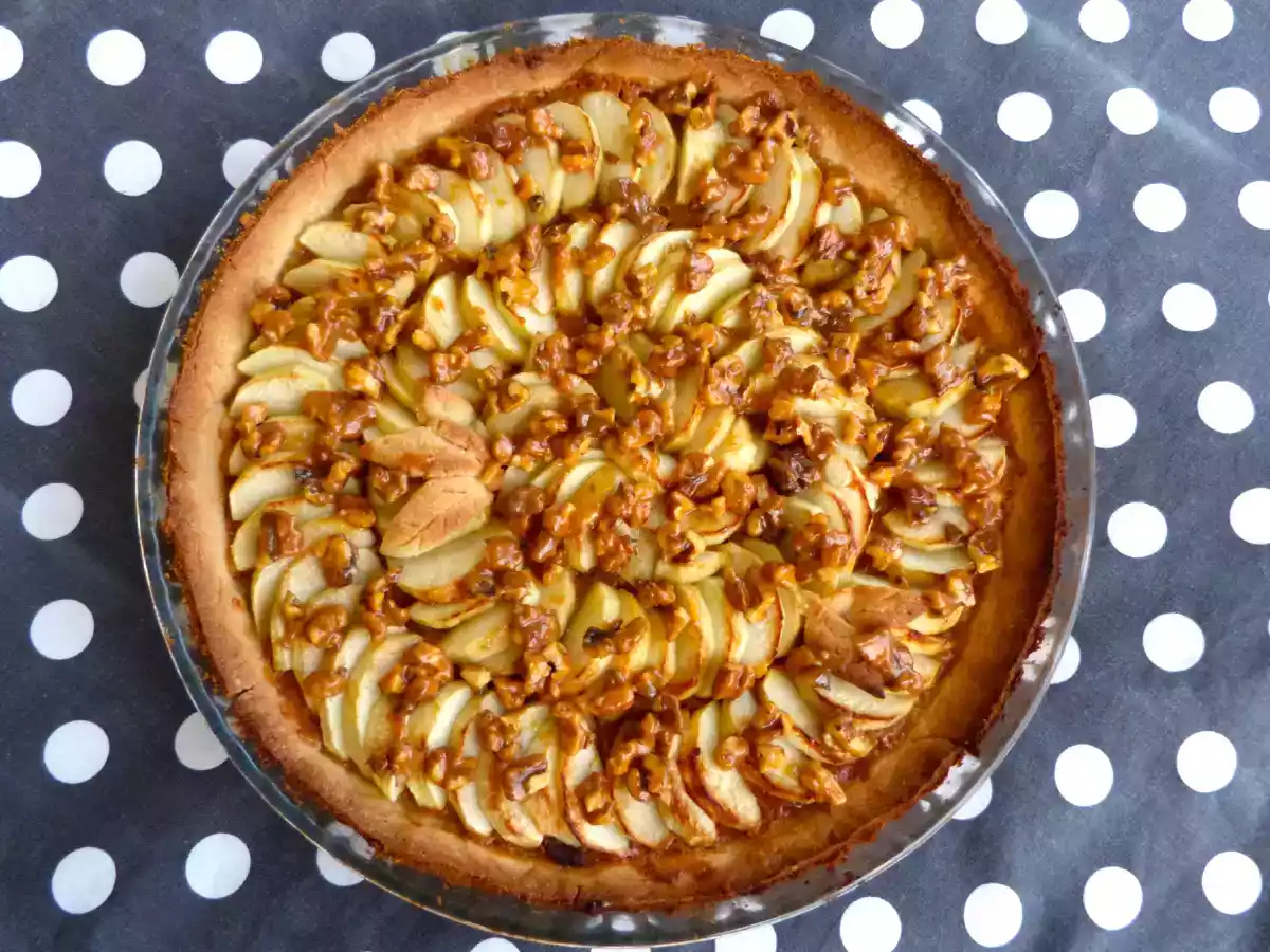 Tarte aux Pommes Caramel Beurre Salé