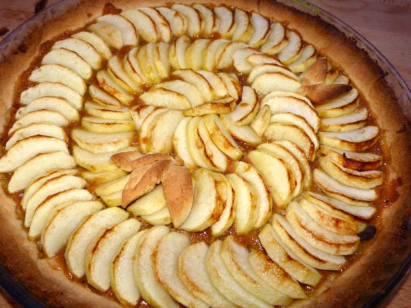 Recette de tarte aux pommes caramel beurre salé