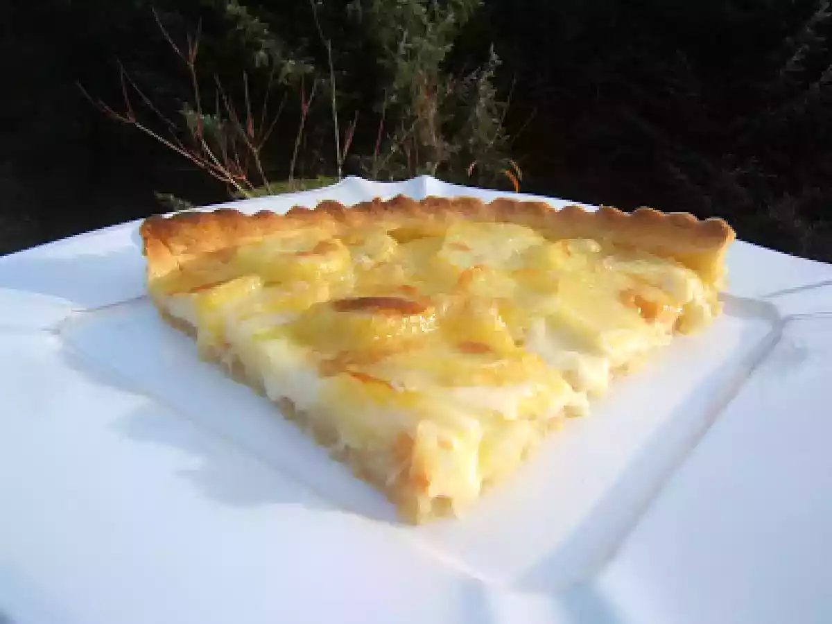 Tarte aux pommes de terre et reblochon - photo 2