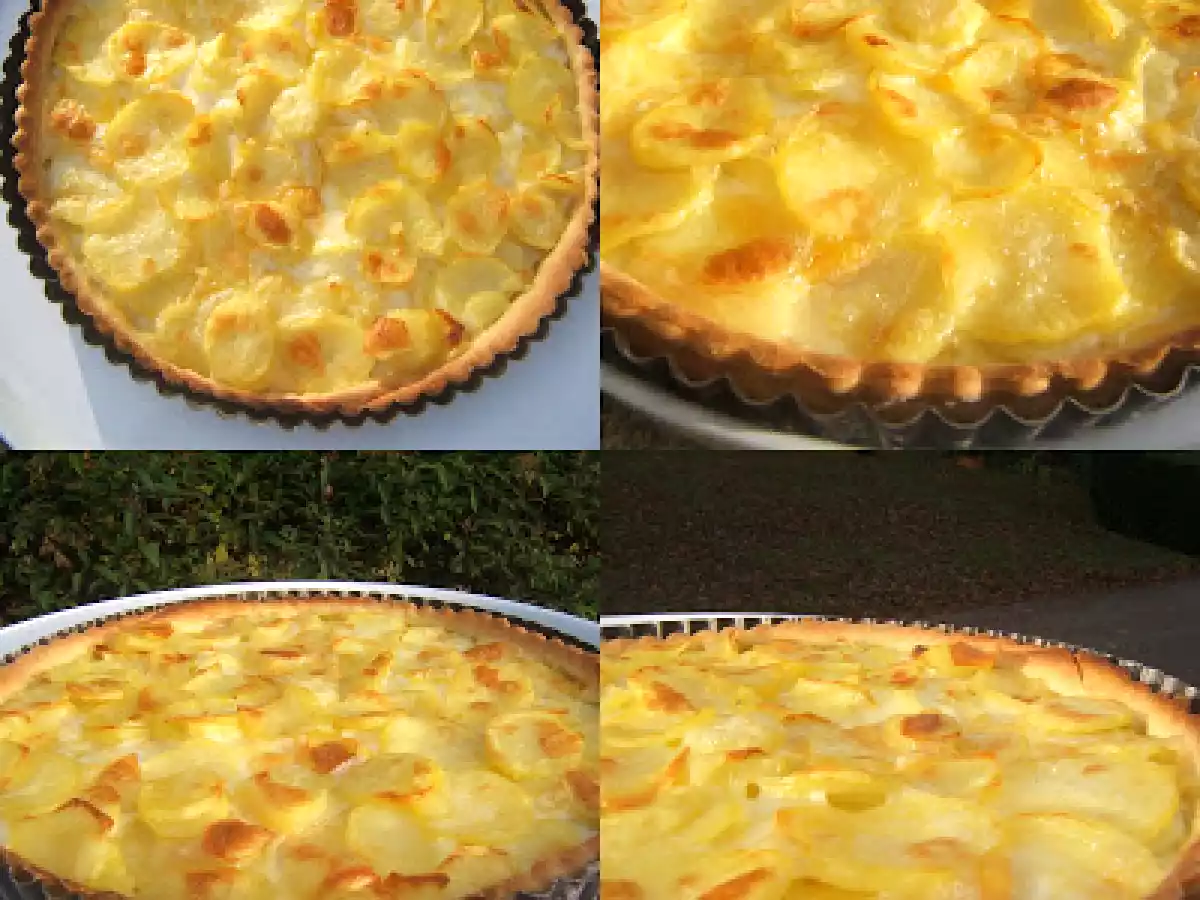 Tarte aux pommes de terre et reblochon - photo 3