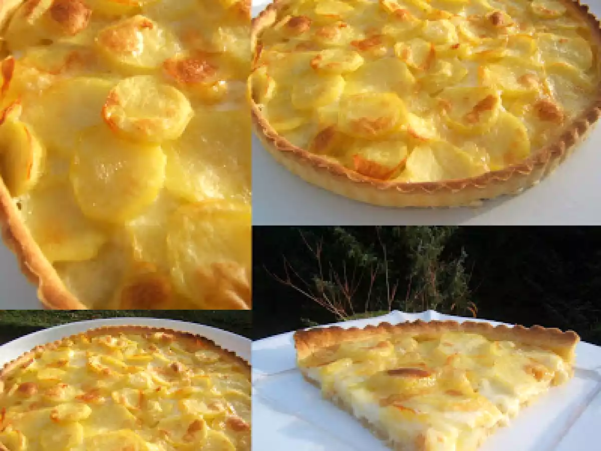 Tarte aux pommes de terre et reblochon - photo 4