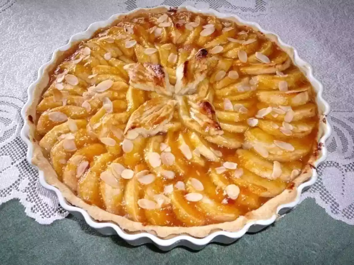 Tarte aux pommes et à la poire