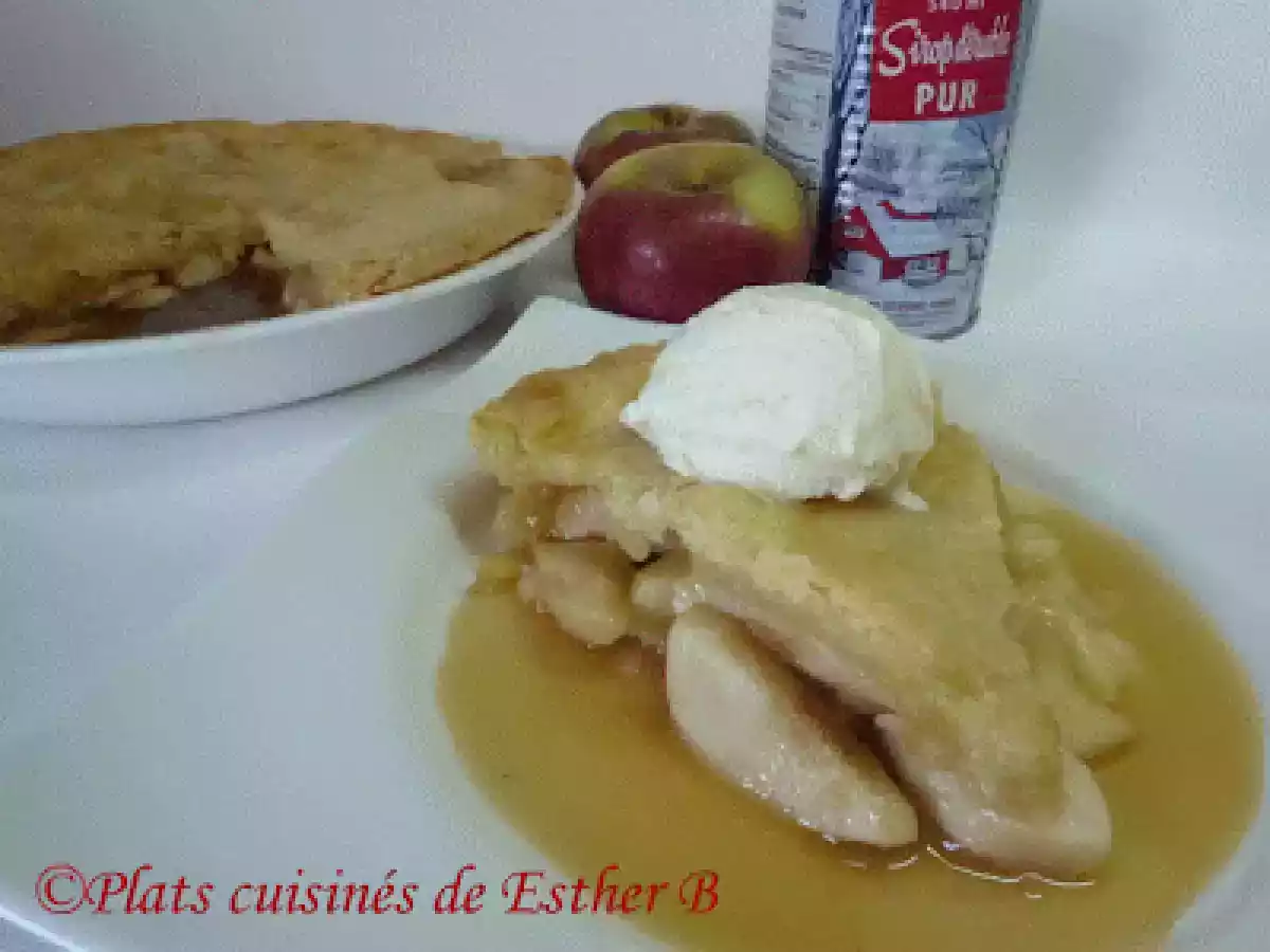 Tarte aux pommes et au sirop d'érable - photo 2