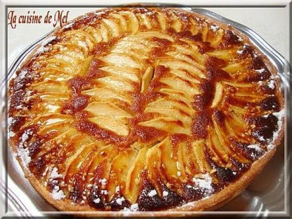 TARTE AUX POMMES et CARAMEL