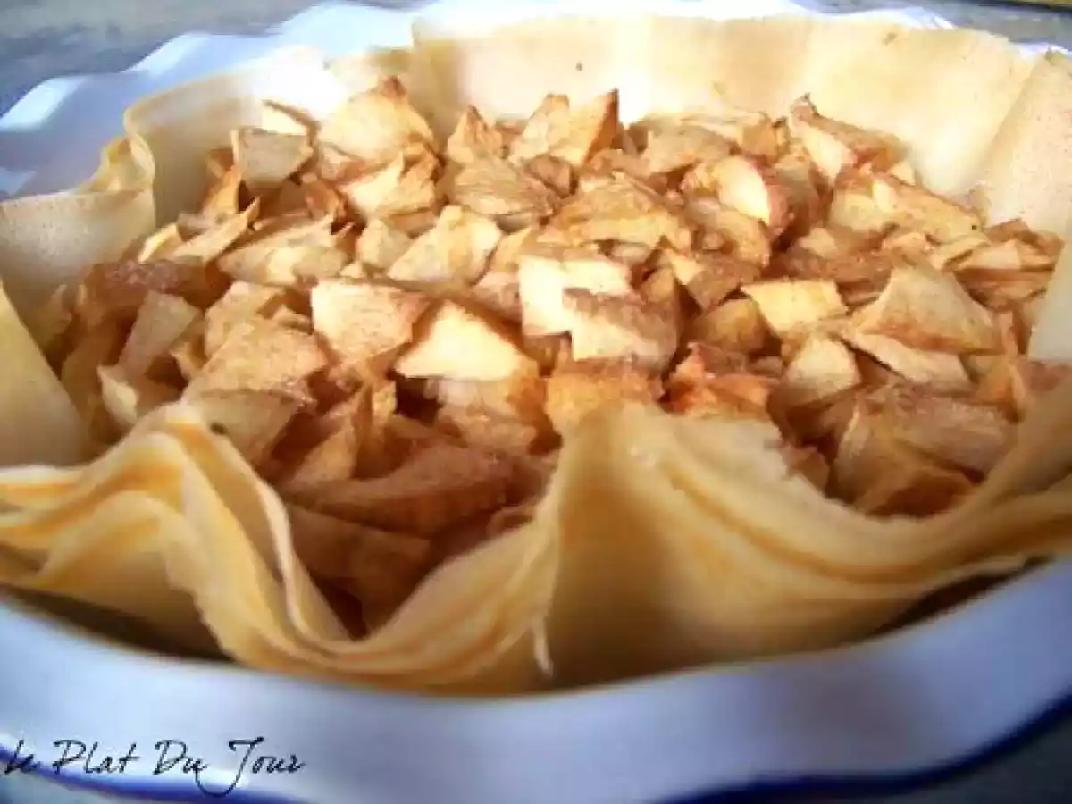 Tarte aux pommes légère - photo 2
