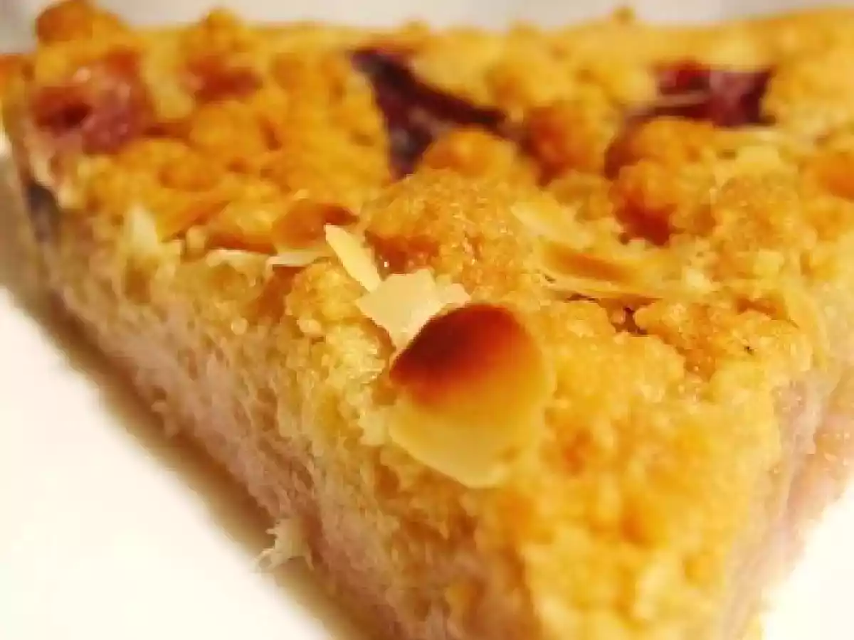 Tarte aux Pommes-Myrtilles aux Amandes - photo 2
