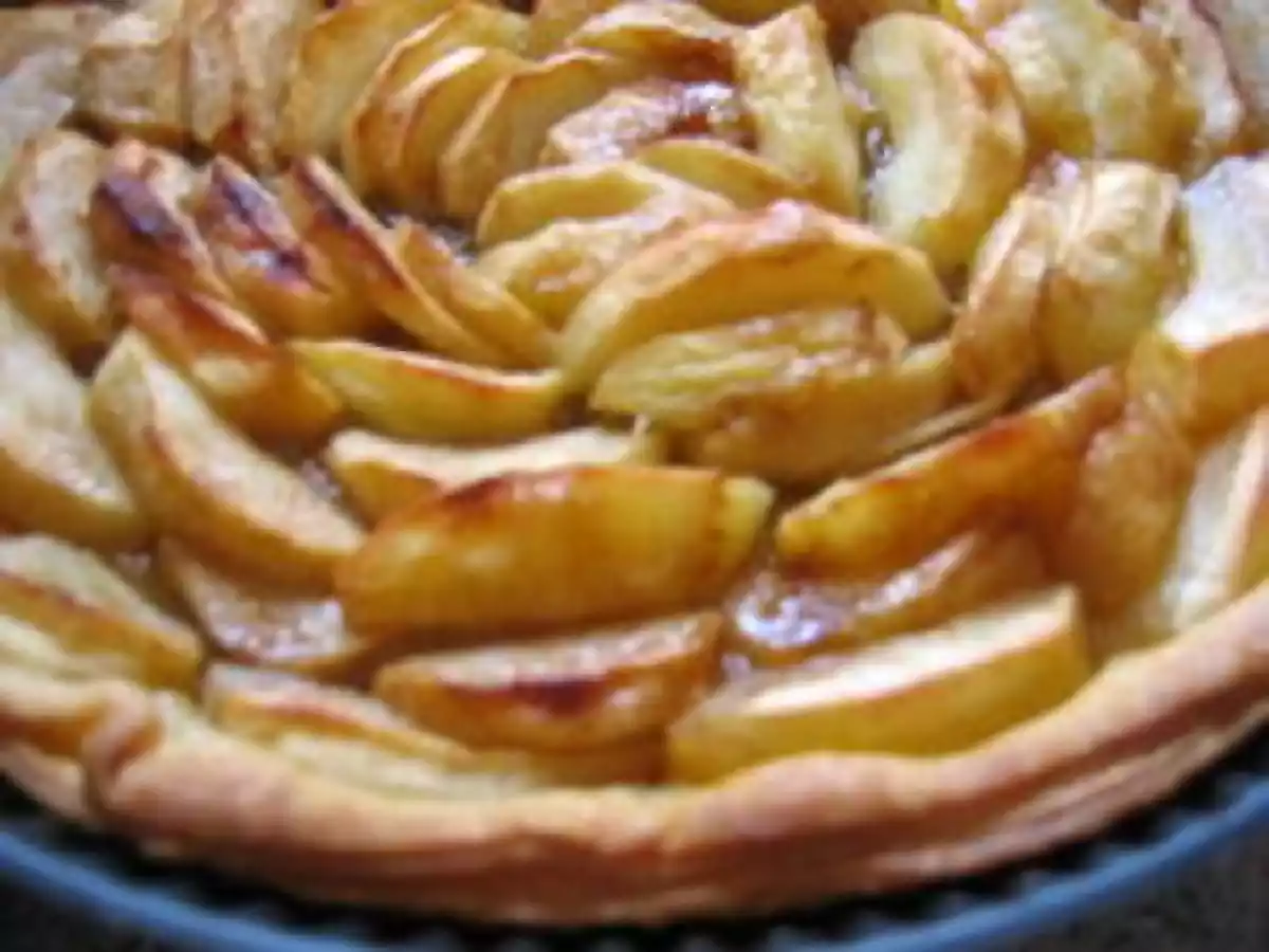 Tarte aux pommes normande