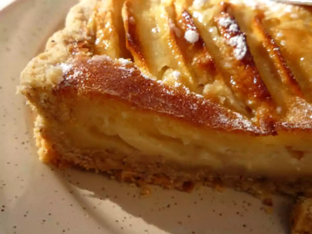 Tarte aux pommes pâte brisée aux noisettes - photo 2