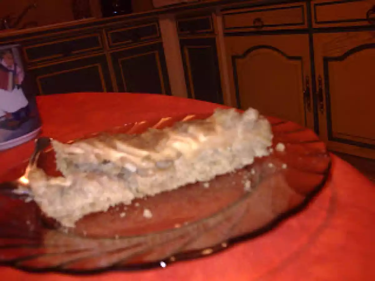 Tarte aux pommes, pâte sablée aux céréales