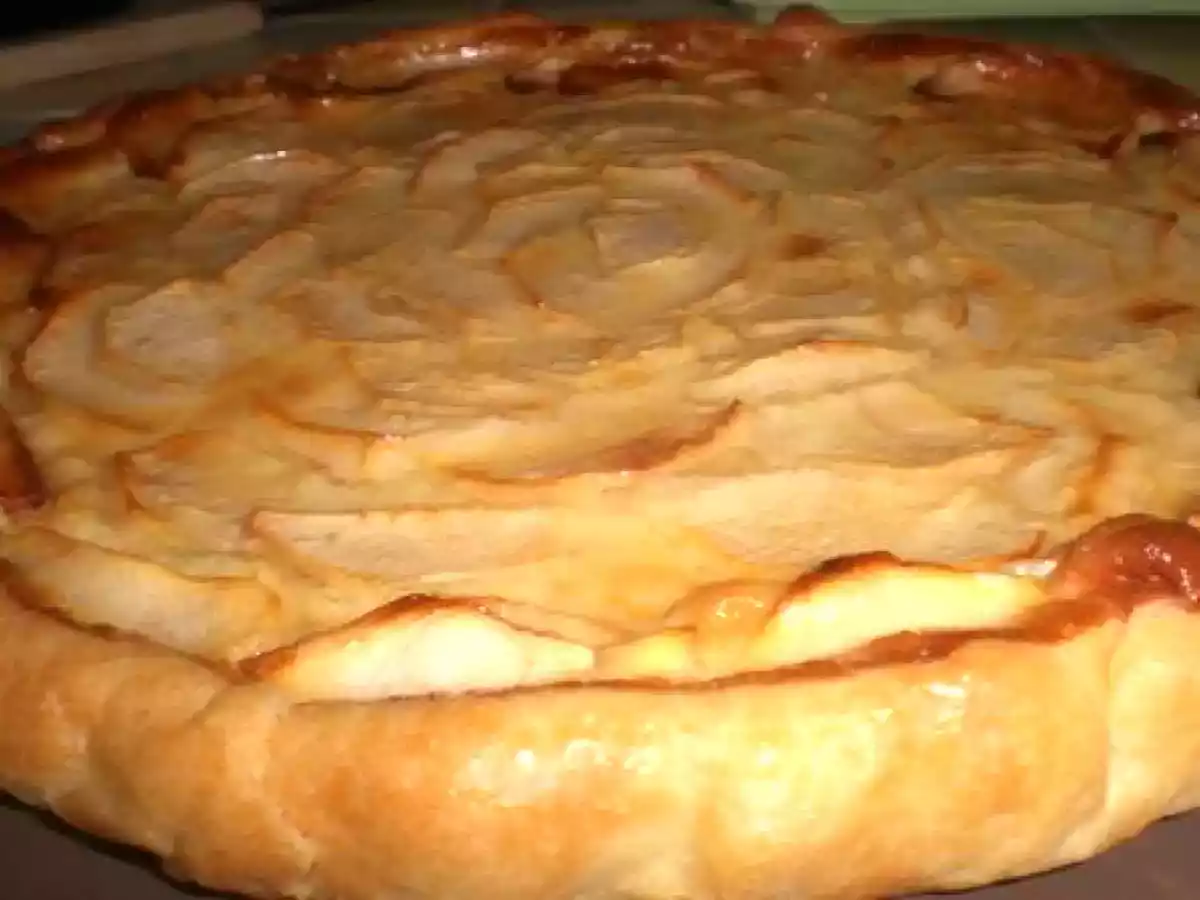 TARTE AUX POMMES PATISSIERE