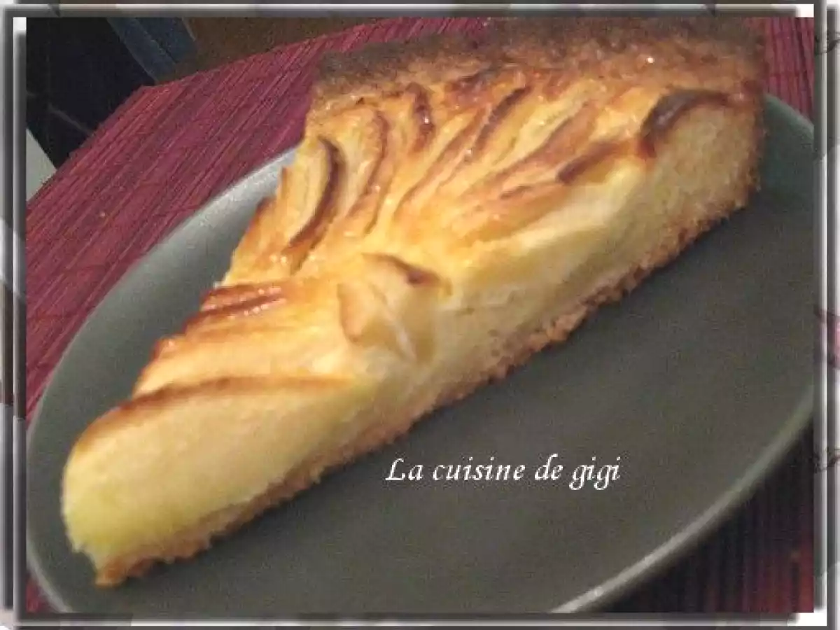 Tarte aux pommes pâtissière à la crème - photo 3
