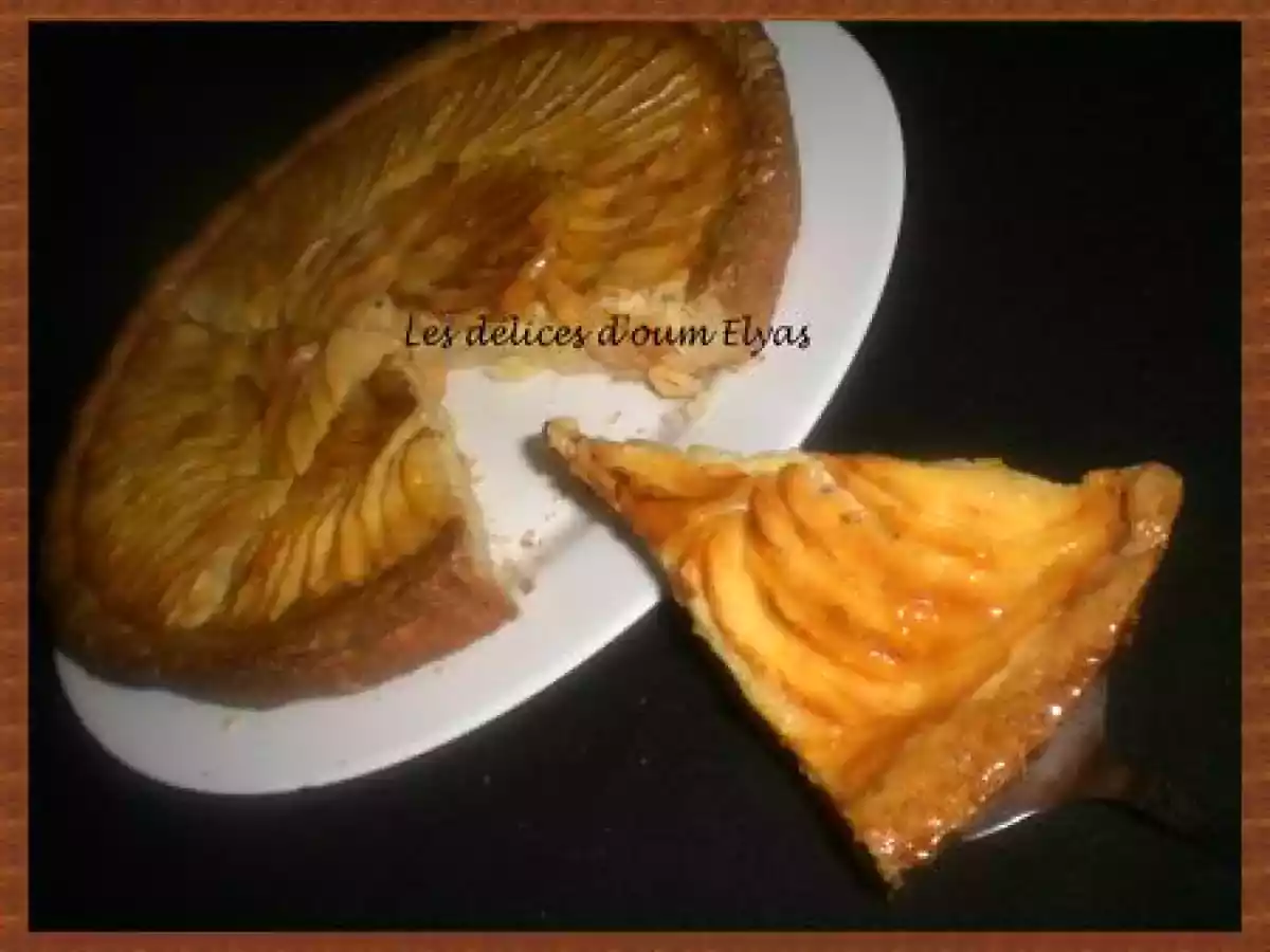 Tarte aux pommes pâtissière à la Fève Tonka - photo 3