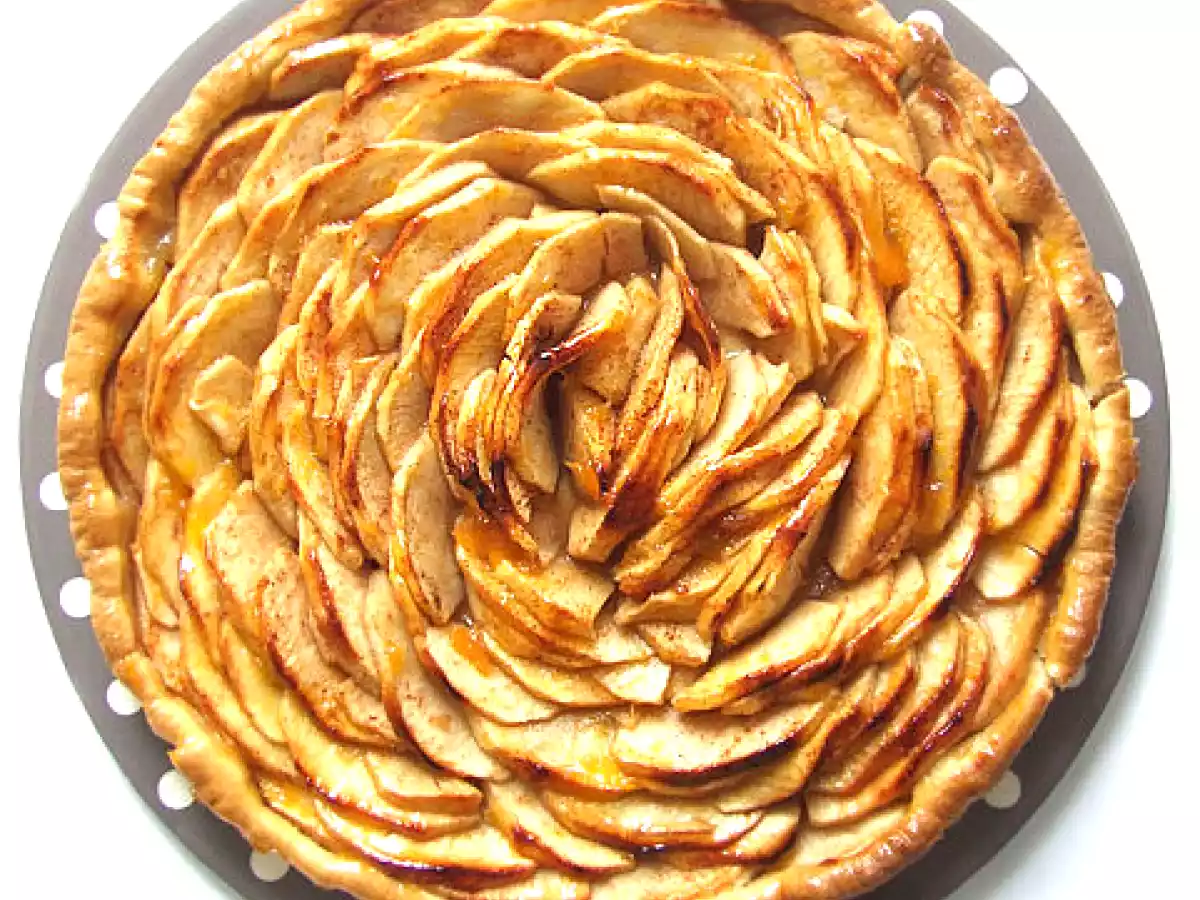 Tarte aux pommes traditionnelle