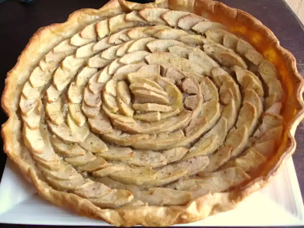 Tarte aux pommes version compote. - photo 2