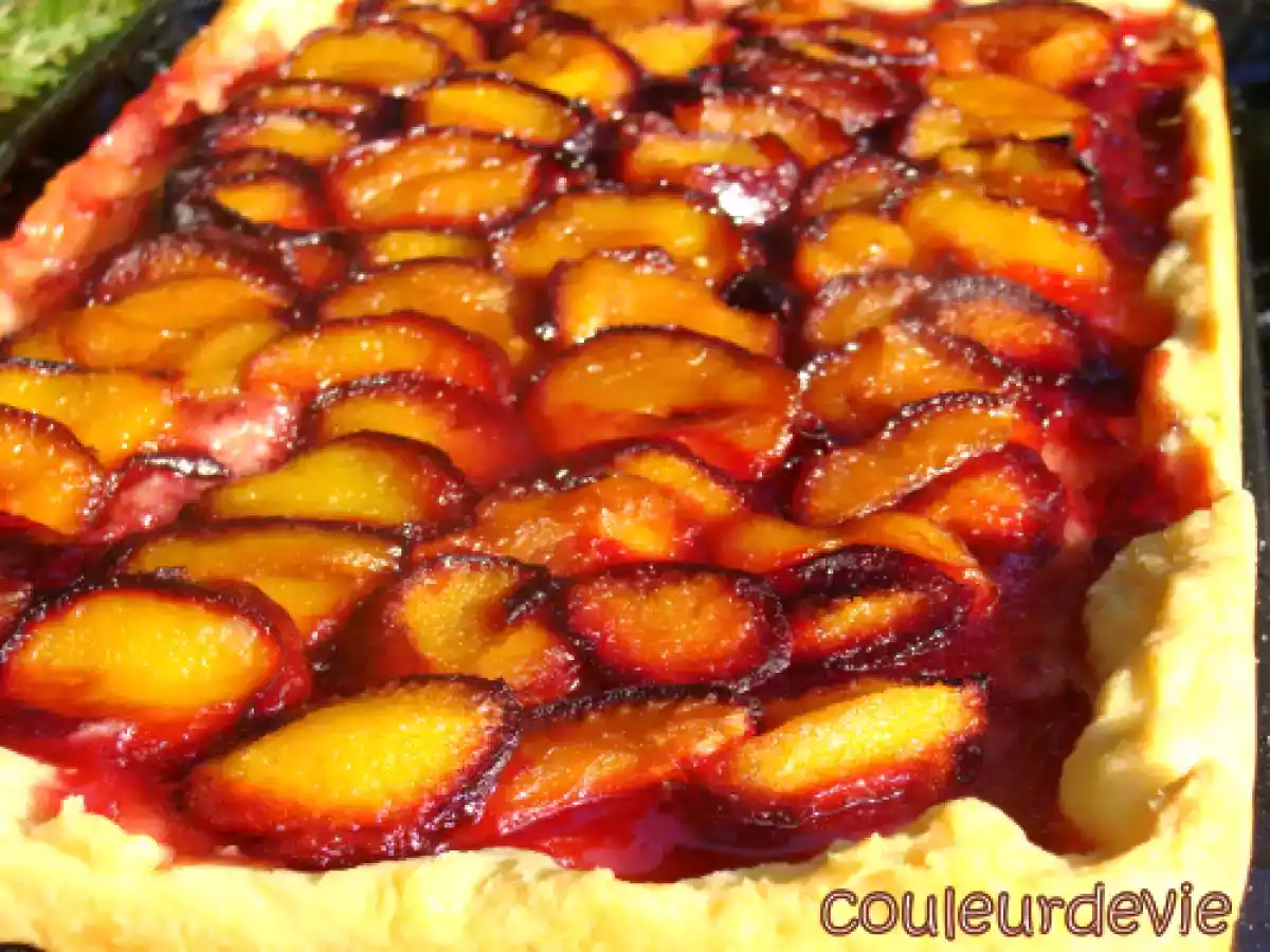 Tarte aux prunes - photo 2