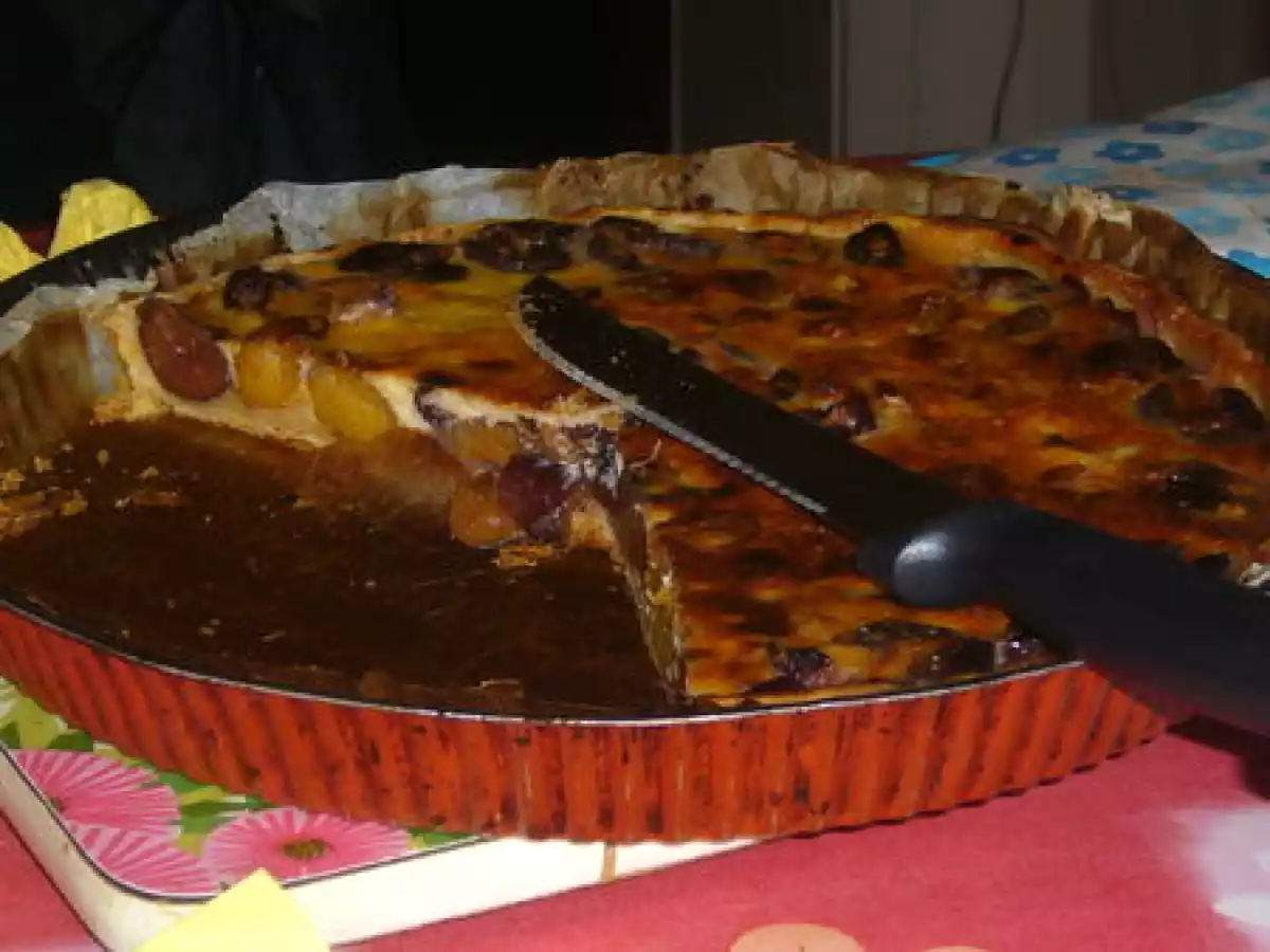 Tarte aux prunes à la façon de mon papa - photo 2