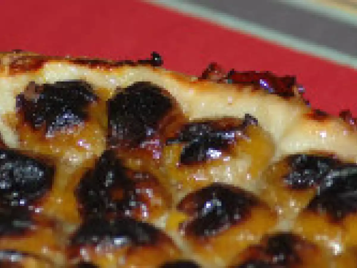 Tarte aux prunes reines-claudes simplissime