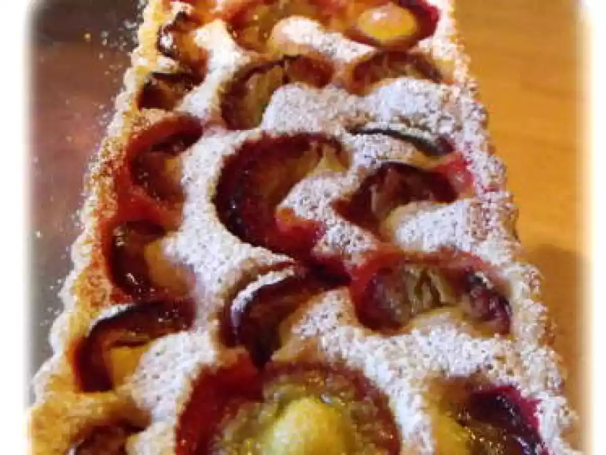 Tarte aux quetsches