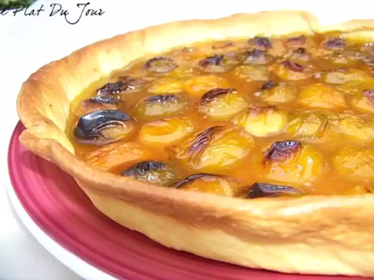 Tarte aux Reines Claude - photo 2
