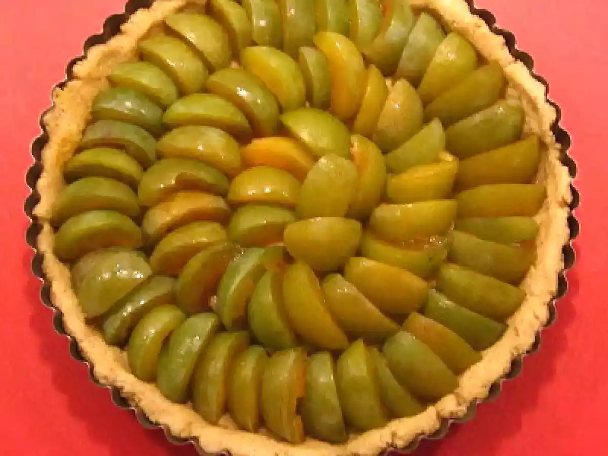 Tarte aux reines claudes - Reine Claude-Kuchen - photo 3
