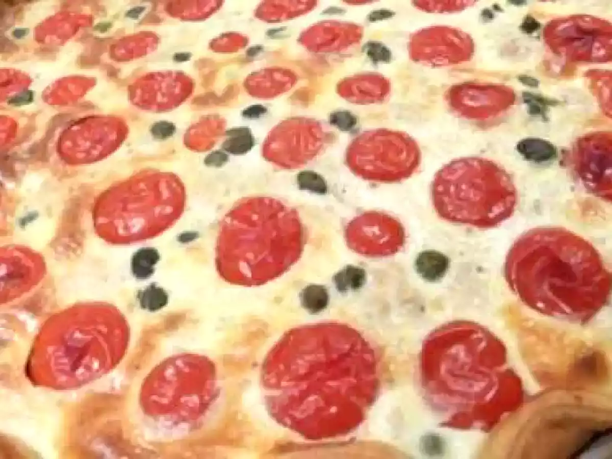 Tarte aux tomates cerises thon et boursin - photo 2