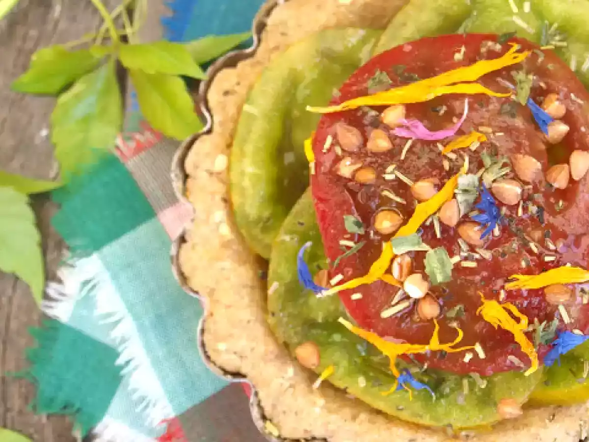 Tarte aux tomates et kasha. - photo 2