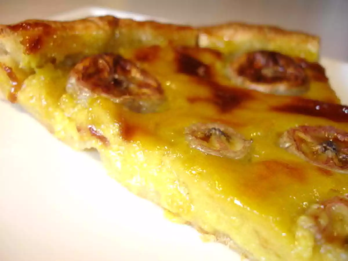 TARTE BANANE, MANGUE ET LAIT DE COCO - photo 2