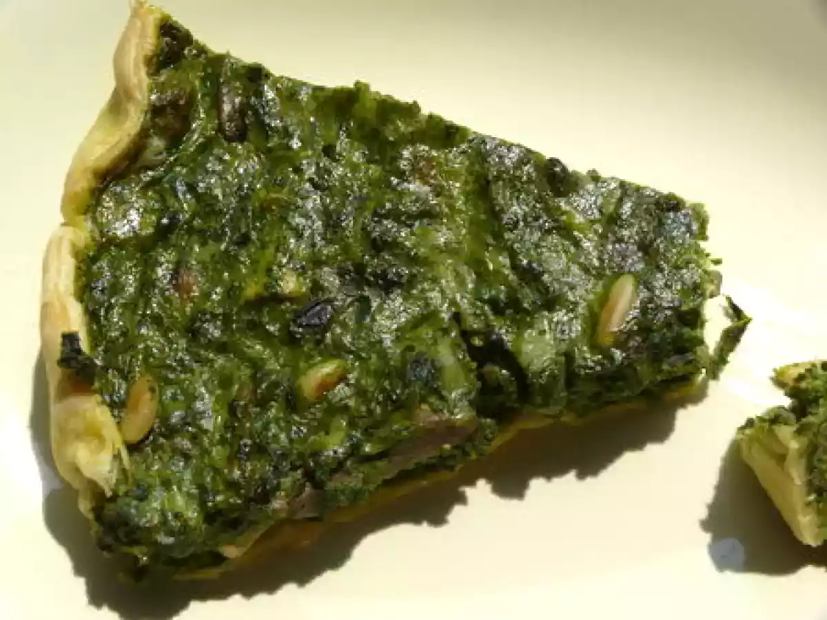 Tarte Bollywood Poulet-Epinard