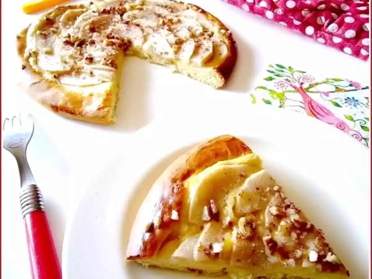 Tarte briochée aux poires - photo 2