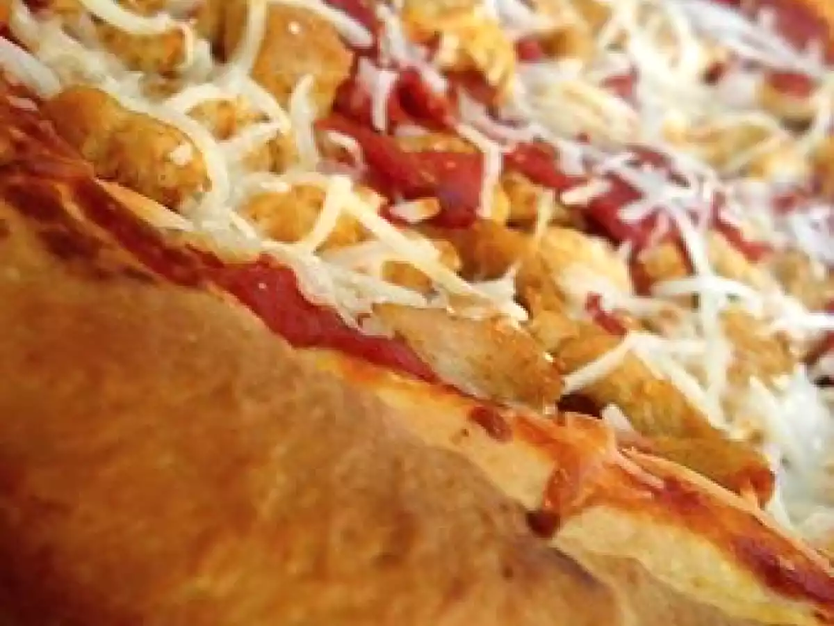 Tarte Briochée salée aux Poivrons et à la Dinde (ww) - photo 3