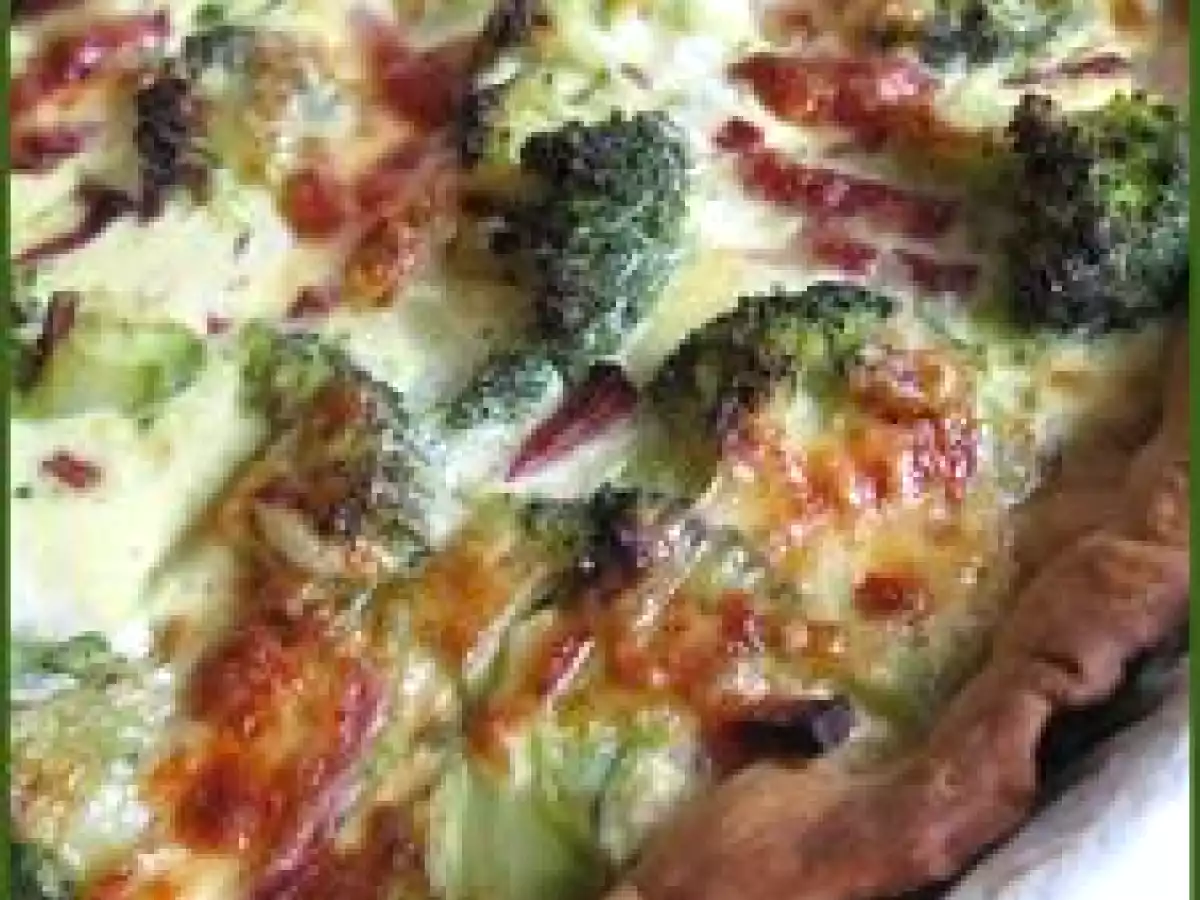 Tarte brocolis - canard - Comté - photo 2