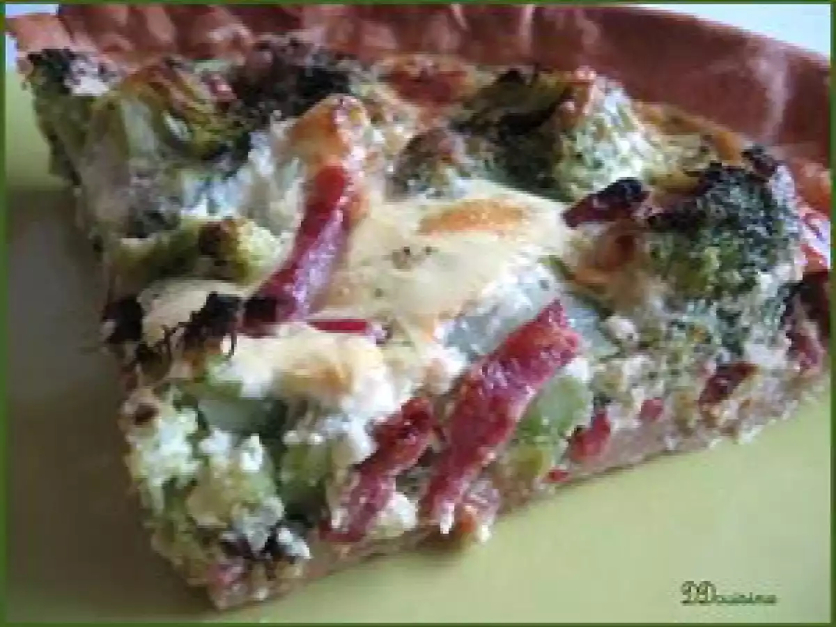 Tarte brocolis - canard - Comté - photo 4